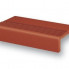  Stroeher ступень простая "Loft" с насечками Roccia Terra 215 patrizierrot (4824)