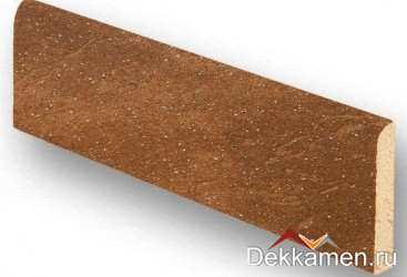 Stroeher плинтус Roccia 841 rosso (8107), длина 24см