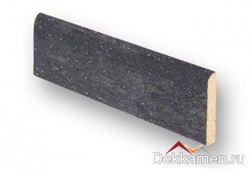  Stroeher плинтус Roccia 845 nero (8107), длина 24см
