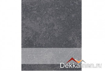  Stroeher ступень простая с насечками Roccia 845 nero (8181)