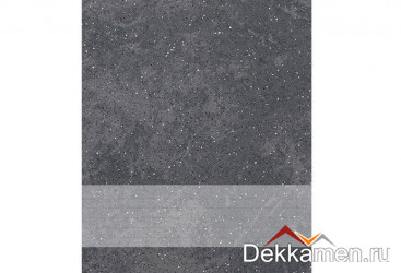 Stroeher ступень простая с насечками Roccia 845 nero (8181)