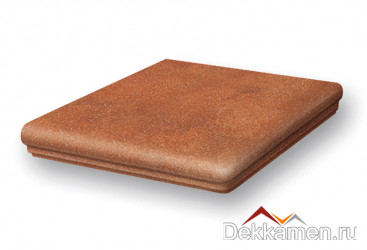  Stroeher ступень угловая флорентийская Roccia 841 rosso (9331)