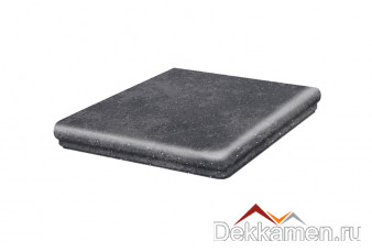  Stroeher ступень угловая флорентийская Roccia 845 nero (9331)