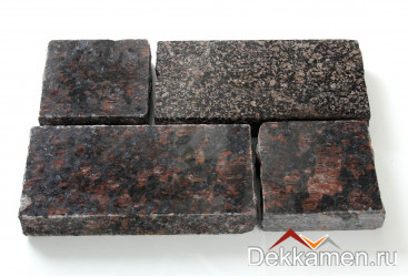 Брусчатка из натурального камня Гранит Дымовский, 200*100*30