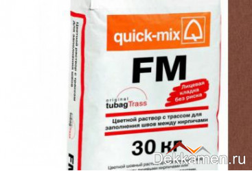 FM.G Затирка для швов Quick Mix, красно-коричневый