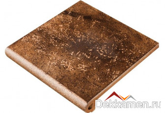 Gres de Aragon Ступень фронтальная Bosque Castano 33 см