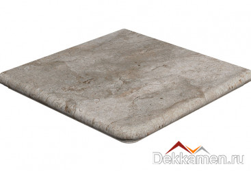 Gres de Aragon Ступень угловая Rocks Gris