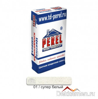 Кладочная смесь Perel, супер-белый