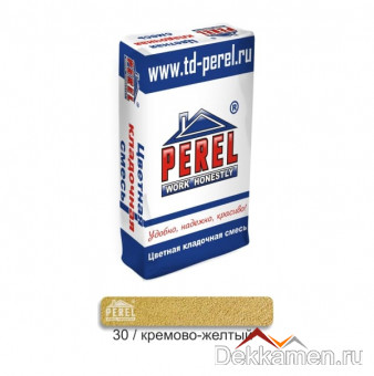 Кладочная смесь Perel, кремово-желтый