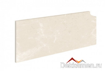 Плинтус для ступени правый Marbles Crema Marfil 