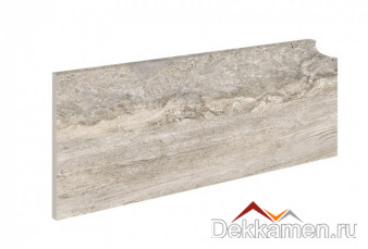 Плинтус для ступени правый Marbles Travertino