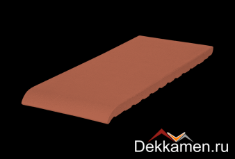 Подоконник King Klinker 220*120,  ruby-red 01
