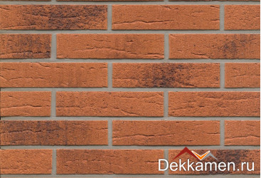 Клинкерная плитка R228 terracotta rustico carbo, 240х52х9 мм