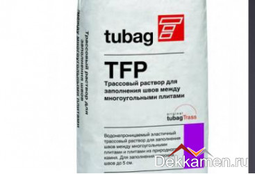 TFP Трассовый раствор для заполнения швов для многоугольных плит, антрацит