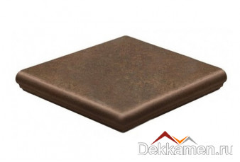 Ступень угловая Interbau Nature Art 124 Umbra Brown