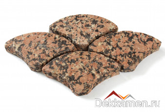 Гранит Maple Red, веер